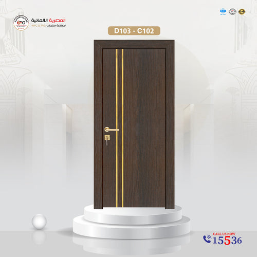 باب WPC ستانلس موديل D103