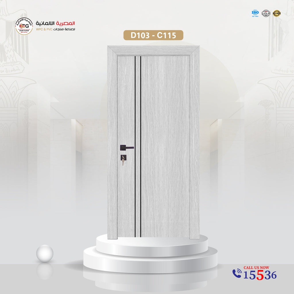 باب WPC ستانلس موديل D103