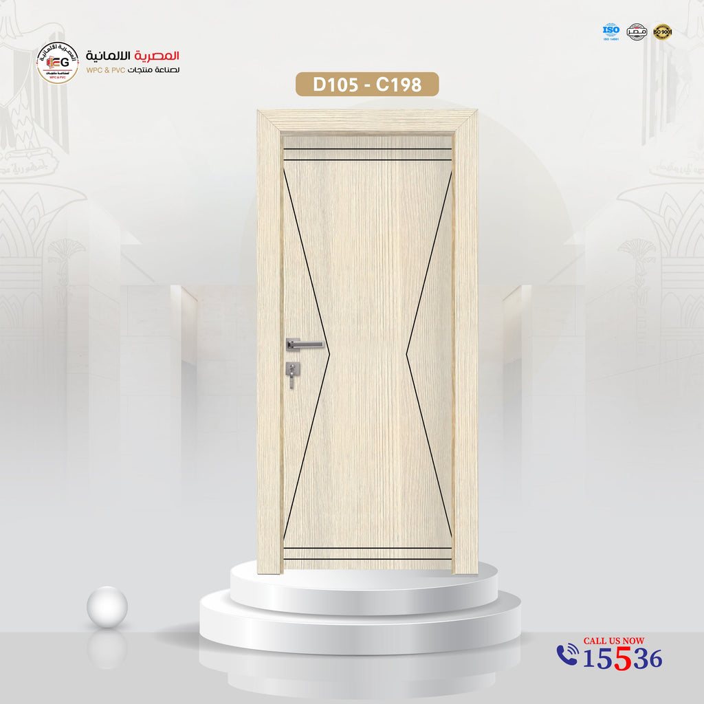 باب WPC مودرن موديل D105