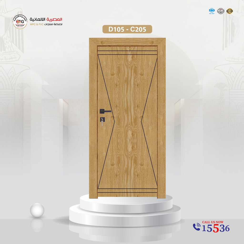 باب WPC مودرن موديل D105