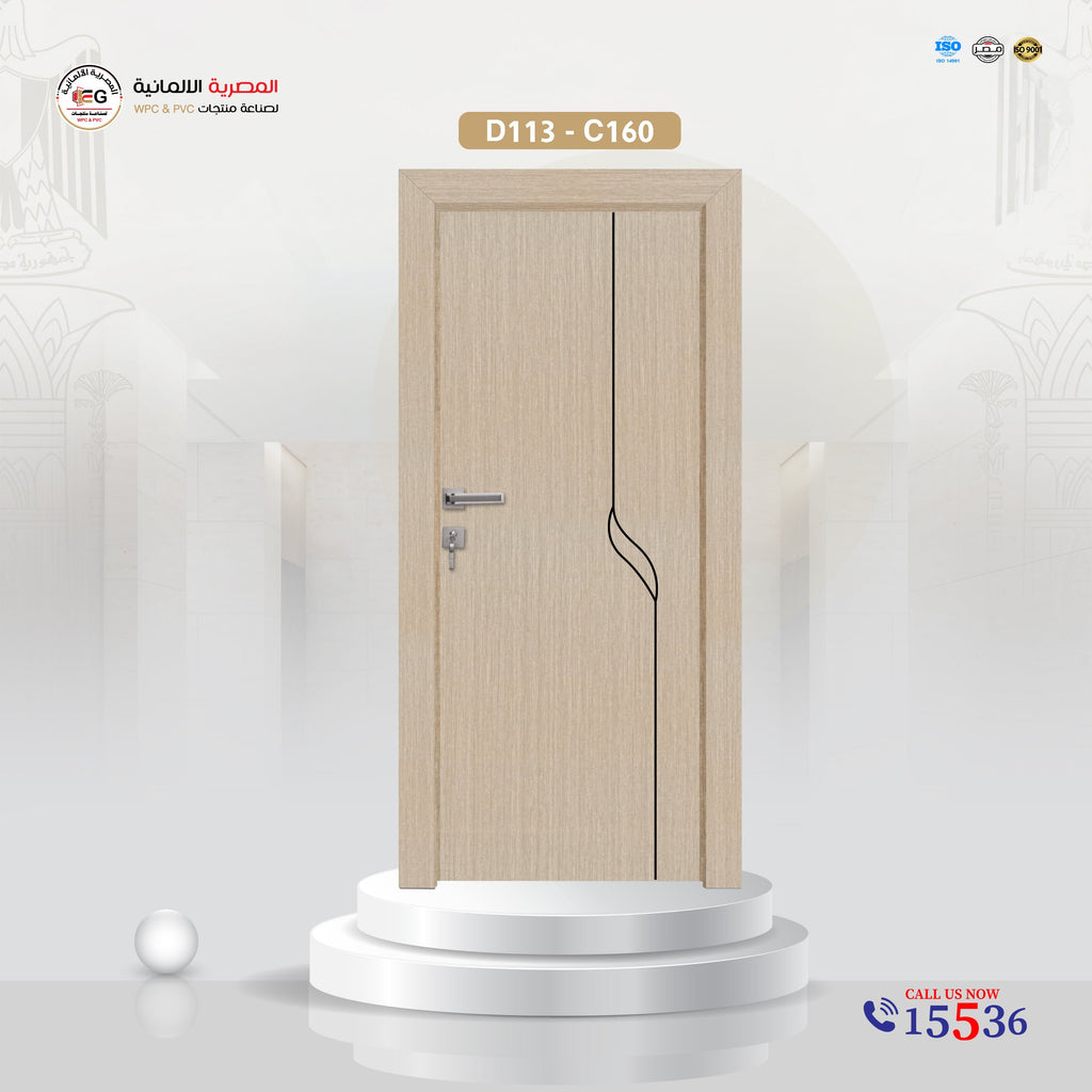 باب WPC مودرن موديل D113