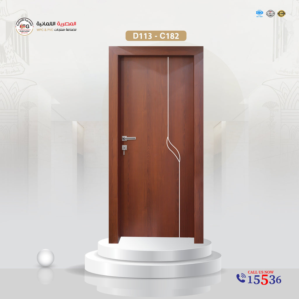 باب WPC مودرن موديل D113
