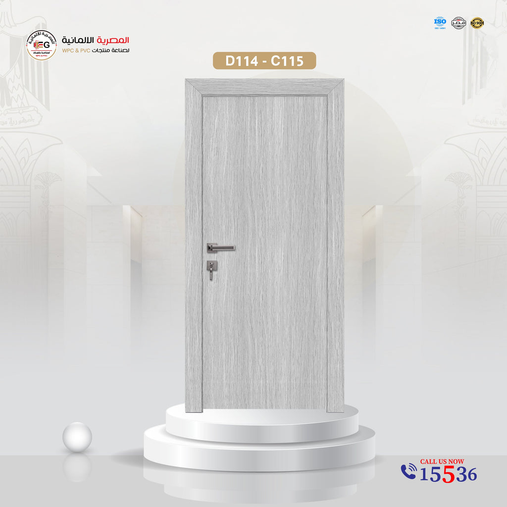 باب WPC ساده موديل D114