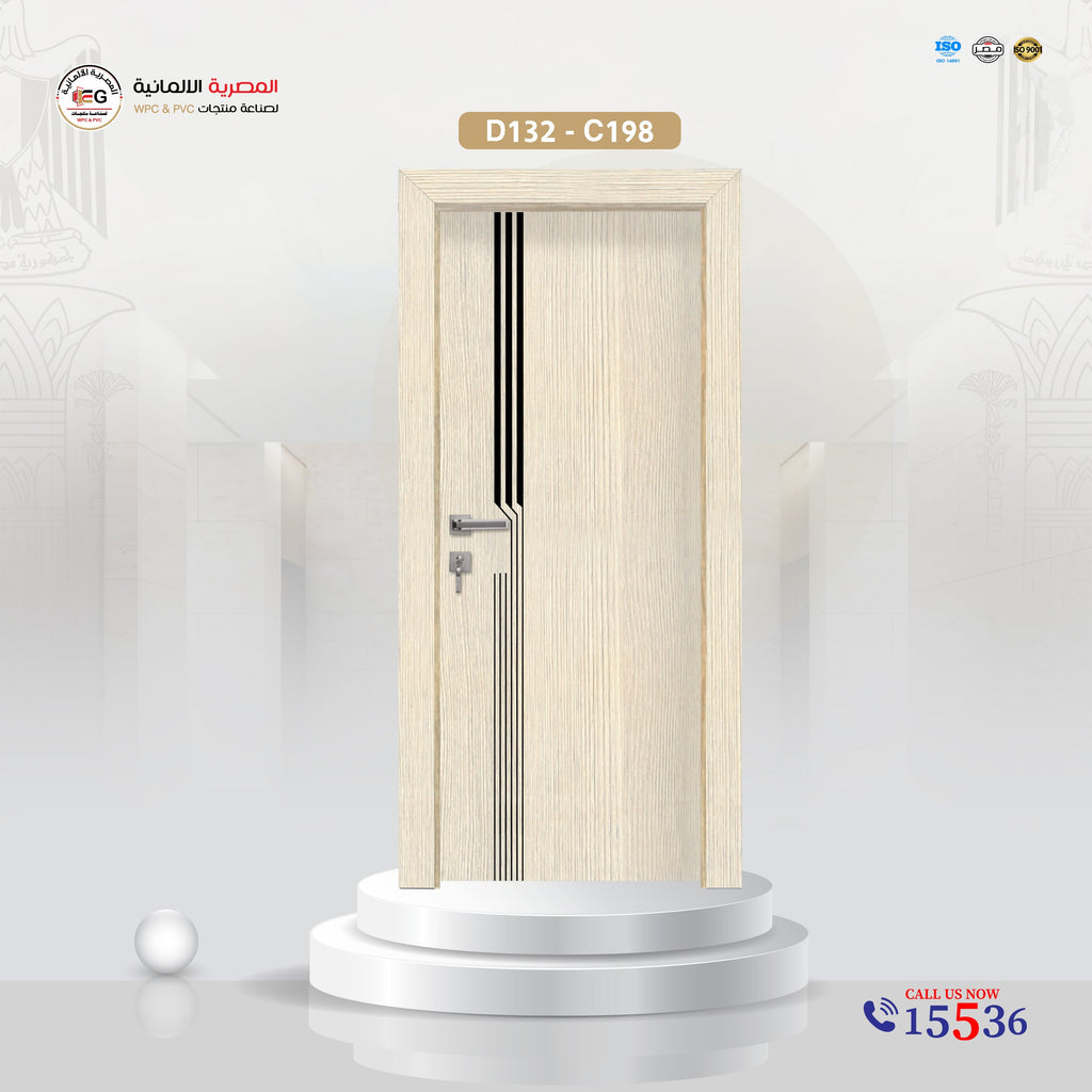 باب WPC مودرن موديل D132