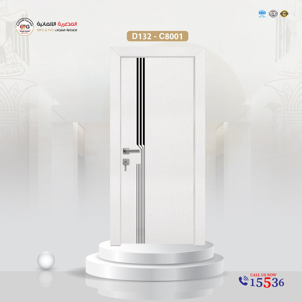 باب WPC مودرن موديل D132