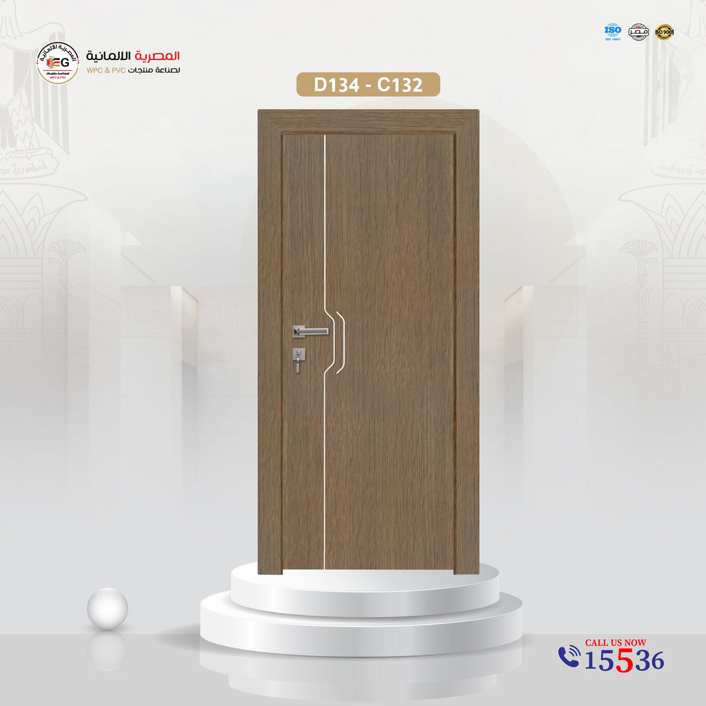 باب WPC مودرن موديل D134
